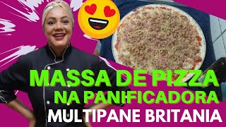 Panificadora Britania Multipane Receita de Massa de Pizza [upl. by Aila]