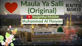 Maula Ya Salli wa sallim  Orginal Vocals only No music [upl. by Yatnuahs]