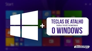 Teclas de Atalho Windows 10  Vídeo 1  Serie Atalhos [upl. by Anilrats]