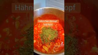 HähnchenEintopf mit Reis  Rezeptidee  food [upl. by Helprin]