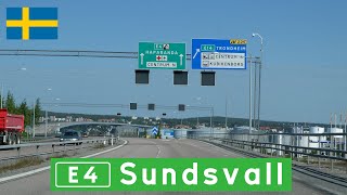 Sweden E4 to Sundsvall [upl. by Intruoc]