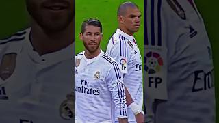 Ramos amp Pepe The Scariest Duo in Football Historyquot👽shorts soccer football pepe ramos cr7 [upl. by Chuck]