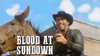 Blood at Sundown  OLD WESTERN MOVIE  Full Movie  Cowboyfilm  Spaghetti Western English [upl. by Leahey725]