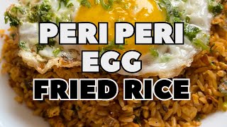 peri peri egg rice home style  how to make peri peri egg rice  chef vipin [upl. by Jeu266]