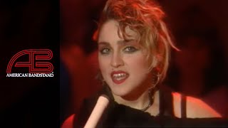 Dick Clark Interviews Madonna on American Bandstand 1983 [upl. by Nanon731]