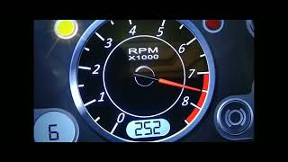 Honda NSX Top speed 0287 kmh [upl. by Lateehs]