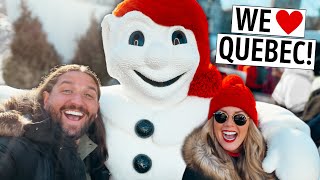 Quebec Winter Carnival  Visiting North America’s LARGEST WINTER FESTIVAL in Quebec City Canada [upl. by Havens440]