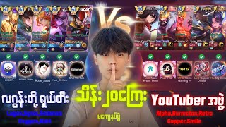 နာမည်ကြီး YouTuber တွေရဲ့ သိန်း၂၀ကျော် မကျေနပ်ပွဲ☠️🔥 [upl. by Milak214]