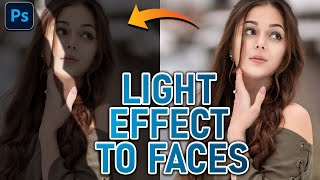 Add Light Effect to Faces in your Photos and Posters using Masking  Umer Tech Tips [upl. by Arabele]