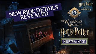 New Details Revealed The Wizarding World of Harry Potter – Ministry of Magic  Back To Hogwarts [upl. by Nnayllas214]