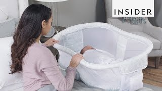 Bassinet Makes Nighttime Nursing Easy [upl. by Amaryl]