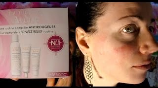 Avene Antirougeurs Rednessrelief for Rosacea Review not sponsored  Rosy JulieBC [upl. by Oiluig711]