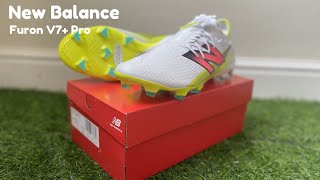 New Balance Furon V7 Pro FG Football Boots  On Feet [upl. by Aiclef]