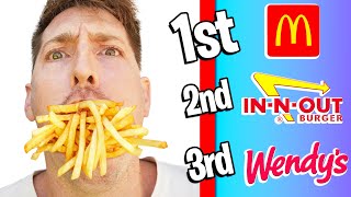 Rating Best Fast Food Fries [upl. by Sunny455]