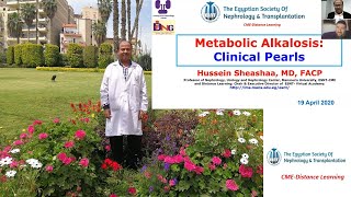 Metabolic Alkalosis Clinical Pearls Prof Hussein Sheashaa 19 April 2020 [upl. by Laraine]