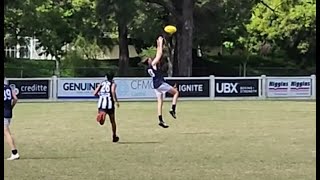 Rd 4 Coorparoo Roos At Sherwood U15 Div 3 AFL 12524 Benji 43 [upl. by Olecram309]