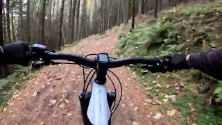 Innerleithen DH Trails  Matador Bottom Section [upl. by Grimes]