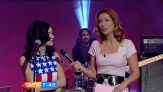 Marina and the Diamonds  Hollywood Live GMTV amp short interview 04022010 [upl. by Aylad999]