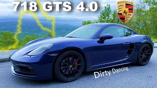 Porsche 718 GTS 40 Manual  Virginia RT 700  Best Backroad EP 16 [upl. by Coffee]