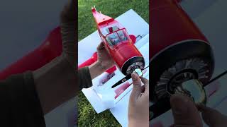 RC Airplane XK A300aviationpilotlifepilottakeoffbeechcraftd17 Piper RC brushless biplane [upl. by Dupuy]