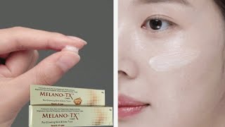 MelanoTX Cream  Glowing skin  Skincare  Face cream  Brijwasi Girl [upl. by Cramer746]