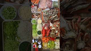 Seafood stock stock seafood seafoodstock gumbo crab lobster shrimp [upl. by Rafaelle691]