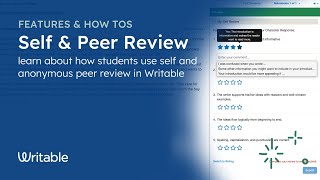 How Students Review Work in Writable [upl. by Aseneg307]