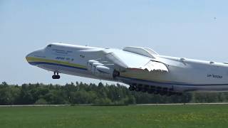 ILA 2018  Antonow An225 Takeoff [upl. by Meryl603]