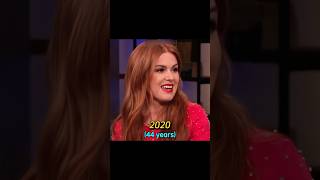 ISLA FISHER EVOLUTION evolution evolução shortsviral shorts2024 shortsfeed shorts trend [upl. by Martel]