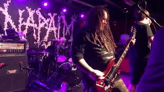 Napalm Death  Live  X Herford Germany  4 April 2018 [upl. by Mildred]