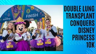 Colorado Resident Finished Princess 10K After Double Lung Transplant [upl. by Neelyak]