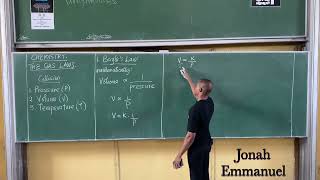 The Gas Laws  Boyles and Charles Law JAMB and PUTME Class [upl. by Llertnor675]