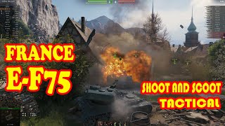 WOT france F87 Batignolles Chatillon 12t 36 fishing bay Shoot and scoot [upl. by Aihselat631]