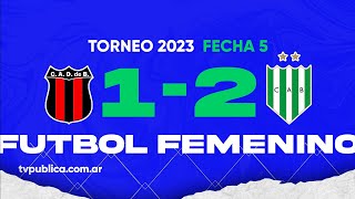 Defensores de Belgrano vs Banfield Fecha 05 del Campeonato Femenino YPF Torneo 2023 [upl. by Najib]