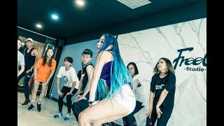 20170625 藍妹Denise Blue Female Dancehall Workshop [upl. by Aurora]