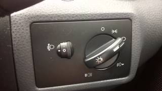 How to turn on Ford Fiesta foglights [upl. by Nnahsal292]