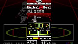 Broken Boundary Undertale AU Collection by Oldcoinmania undertale undertaleau lethaldeal [upl. by Marylou]