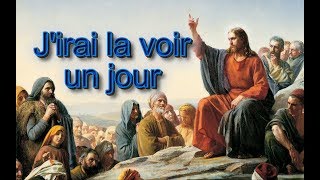 Jirai la voir un jour  Instrumental avec les paroles  chant à Marie [upl. by Higley]