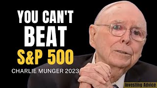 Charlie Munger Why Most People Should Invest In SampP 500 Index  Daily Journal 2023 【CCM 298】 [upl. by Elvis330]