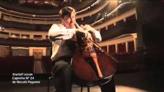 Paganini Caprice Capriccio Nº 24 for violoncello [upl. by Wearing74]