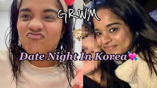 GRWM for a Date in Korea…🇰🇷🫢 [upl. by Anilrats778]