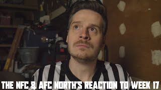 The NFC amp AFC Norths Reaction to Week 17 [upl. by Rehtae]