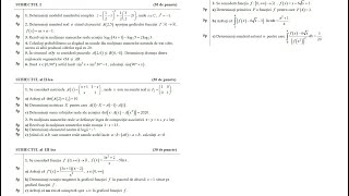Teste Antrenament pentru Bacalaureat  Test 2 Mai  ISJ Iasi  Tehnologic  Rezolvare [upl. by Luben]