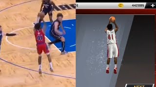 Saddiq Bey Jumpshot Fix  NBA 2K20 Mobile [upl. by Ellered380]