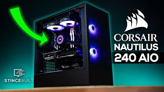 Constructing a GamingStreaming PC featuring the latest Corsair Nautilus 240 AIO [upl. by Giraud542]