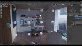 How to create realistic light inside blender 28 using EEVEE [upl. by Halland]