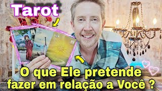 O que ele pretende fazer agora em relação a você  Tarot de hojeEle vai tomar uma atitudebuba taro [upl. by Hairacaz]