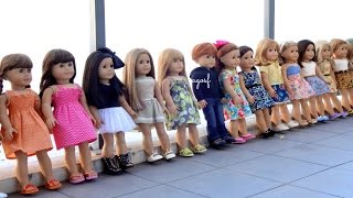 All My American Girl Dolls [upl. by Adnwahsal]