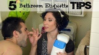 5 Bathroom Etiquette Tips for Couples [upl. by Mallorie]