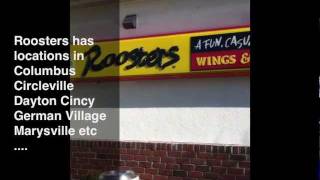 ROOSTERS Wings Columbus Ohio Diners Drive Ins Dives Osu Buckeyes [upl. by Olcott]